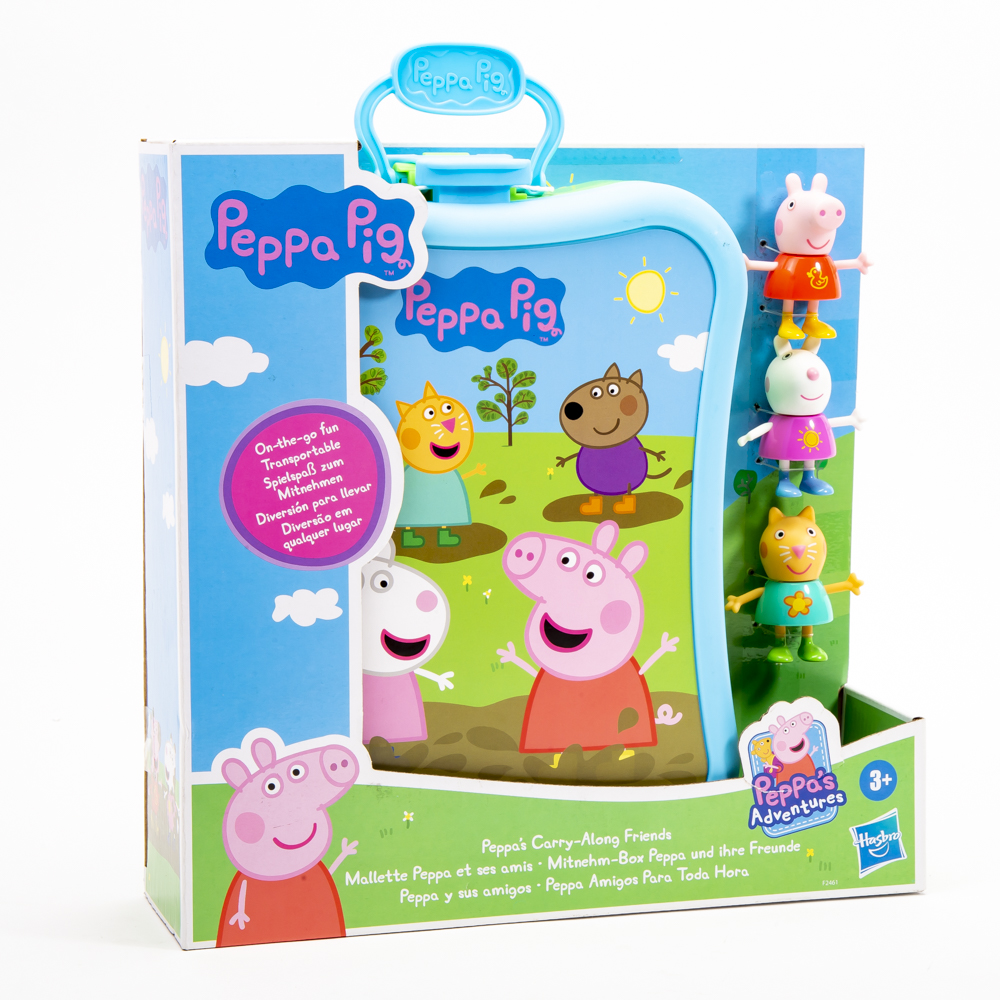 Caja Sorpresa De Peppa Pig – Incluye 2 Figuras Con Accesorios, Pegatinas Y Póster A3, Regalo Perfecto Para Fans A Partir De 3 Años