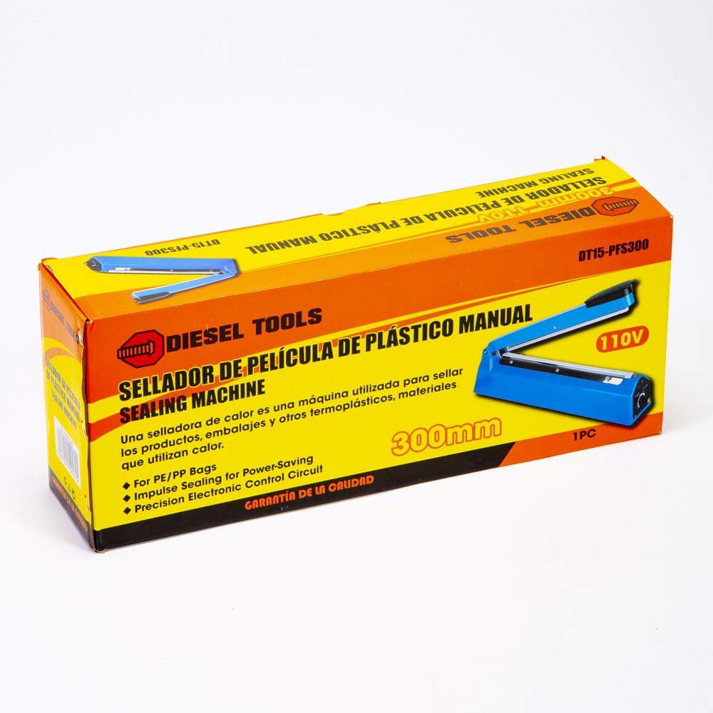 Sellador eléctrico bolsa Diesel Tools 300mm