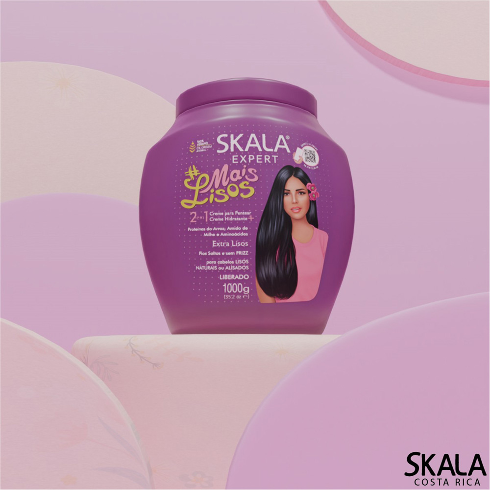 Crema capilar skala maís liso en 1000g