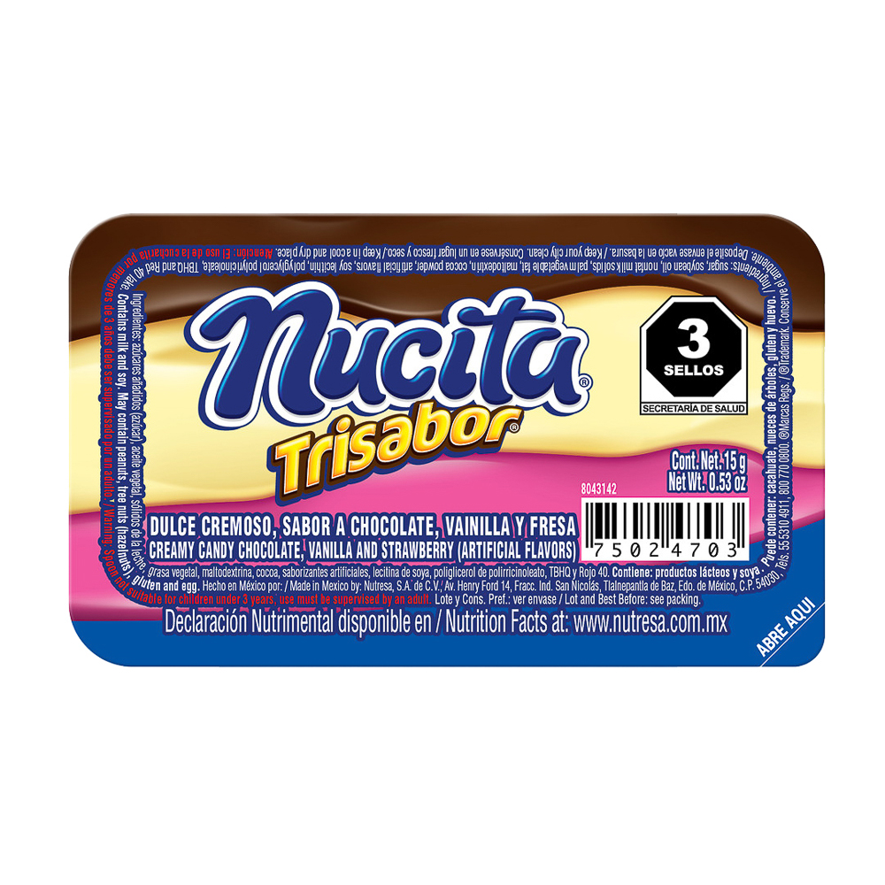 Crema Nucita trisabor