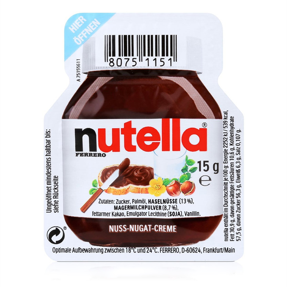 Nutella untable 15g