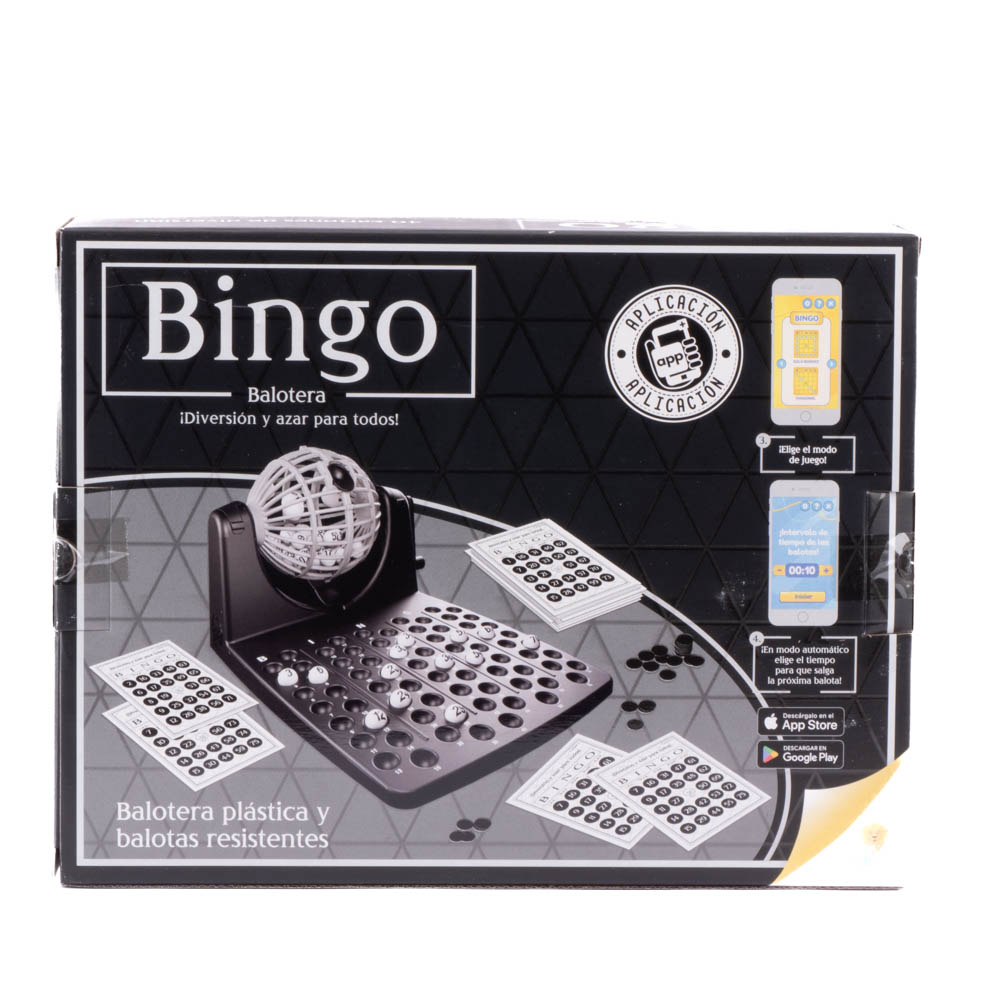 Juego mesa ronda bingo balotera +8a