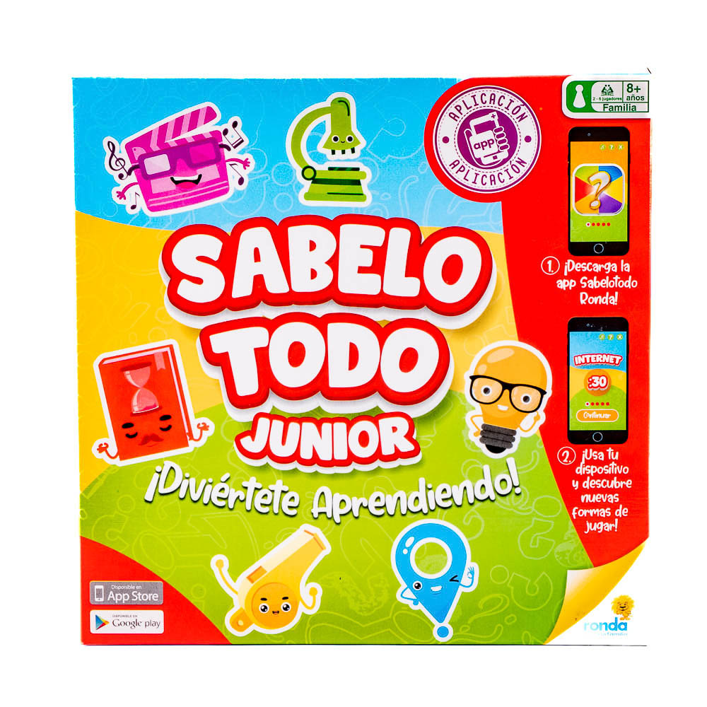 Juego mesa sabelotodo junior +8a