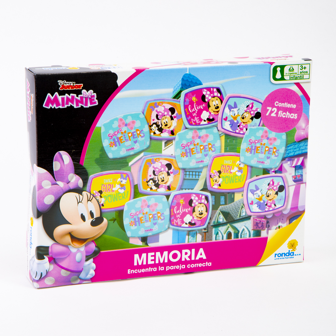Juego memoria Minnie +3a