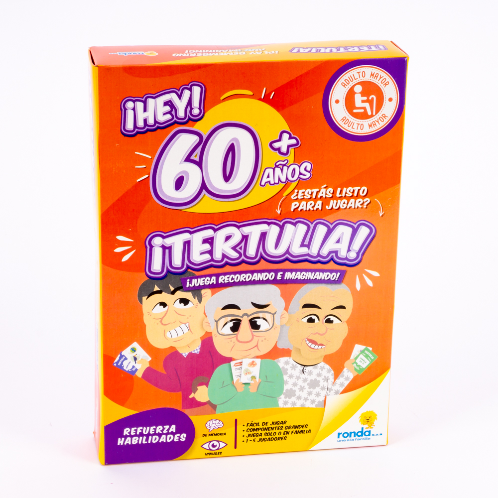 Juego mesa tertulia recordando e imaginando +60a