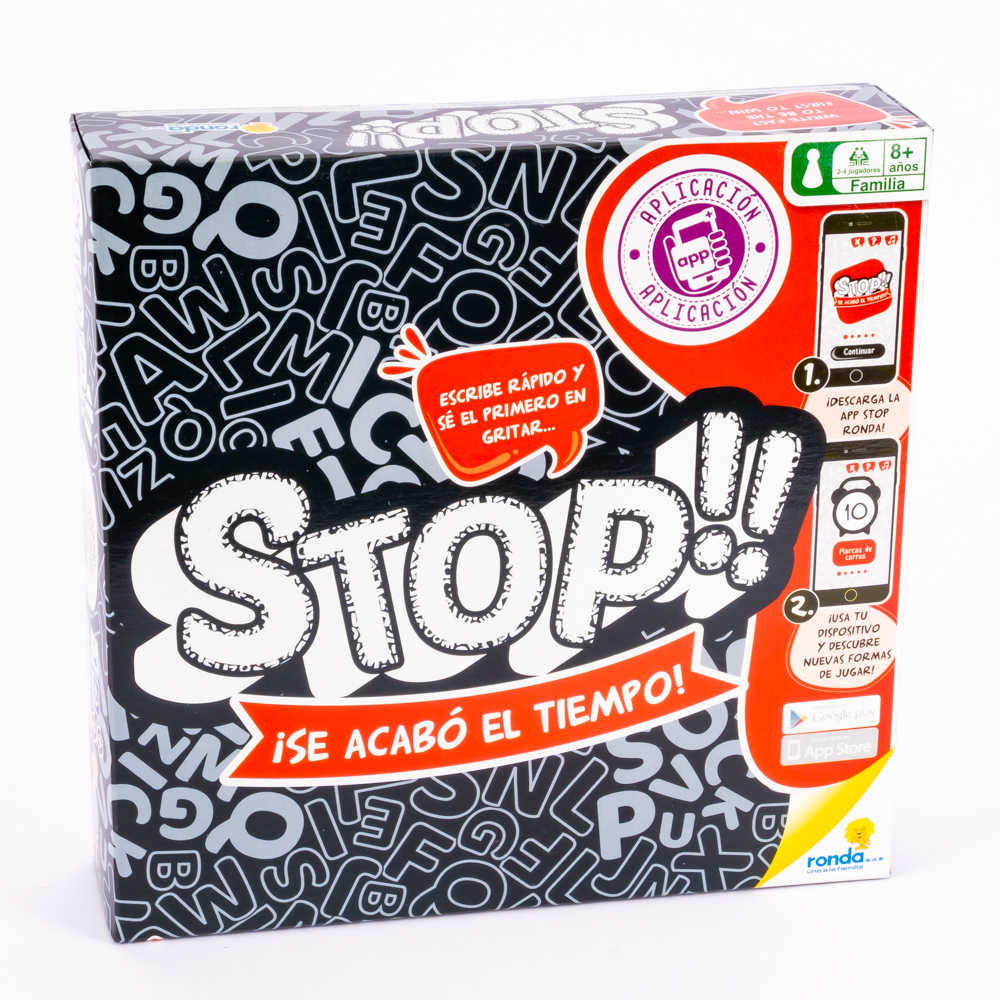 Juego mesa Stop se acabó el tiempo +8a