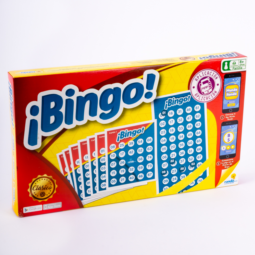 Juego mesa Ronda Bingo clásico +8a