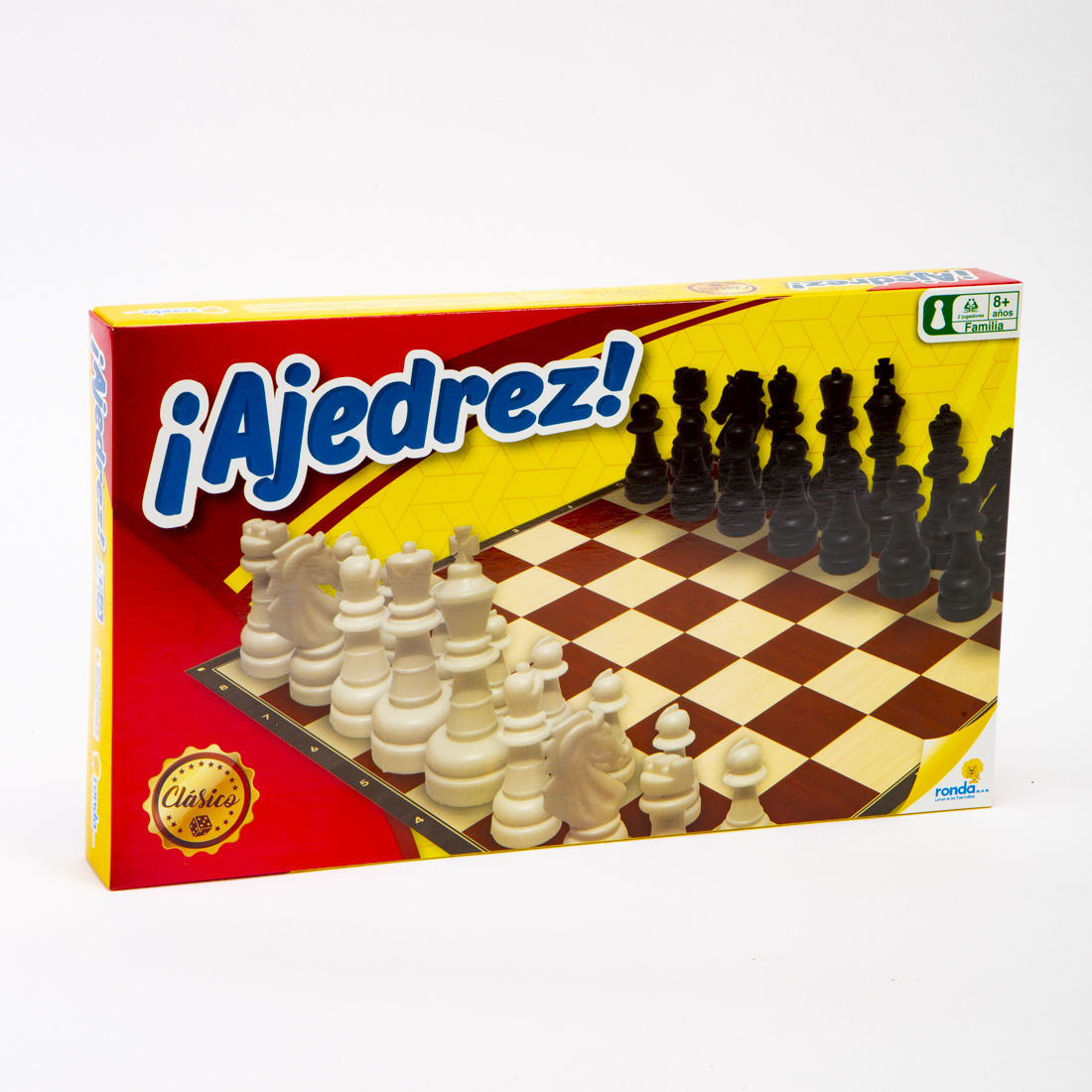Juego mesa ajedrez clásico +8a