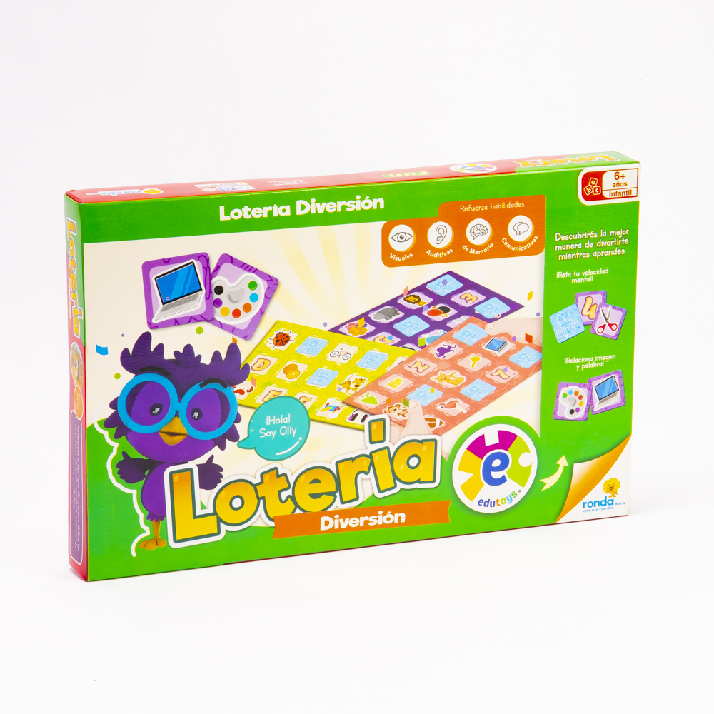 Juego didáctico ronda lotería +6a