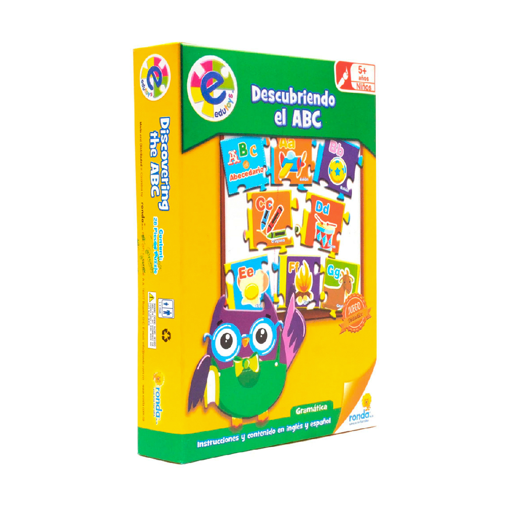 Juego didáctico ronda descubriendo el ABC +5a