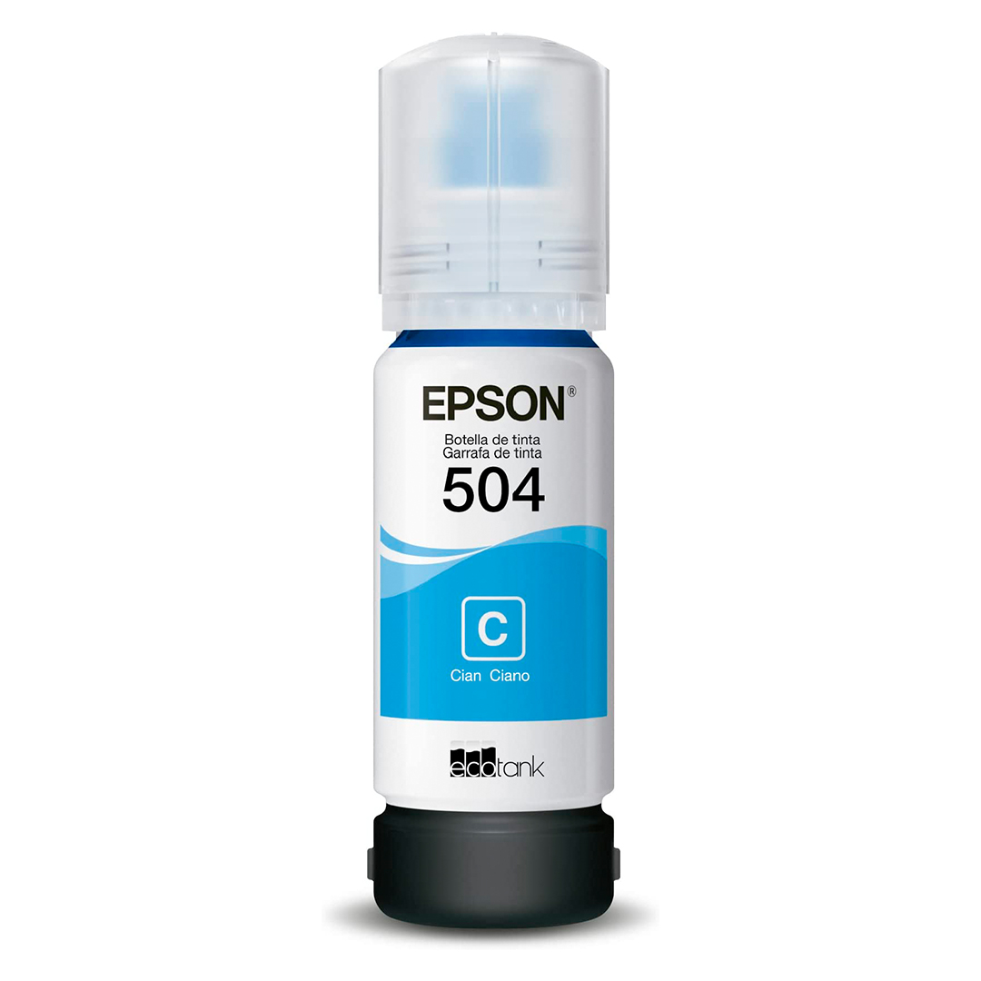 Botella tinta Epson cyan t504220-al