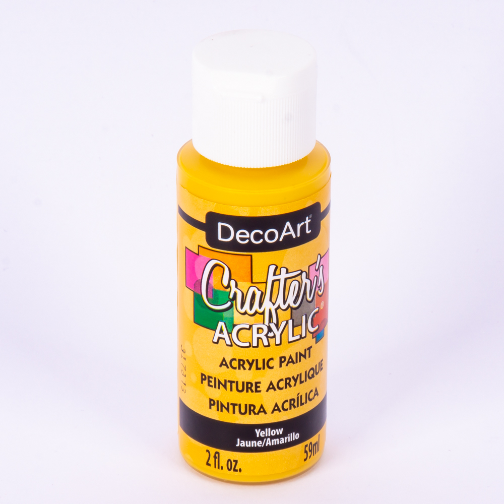 Pintura acrílica Decoart amarillo 59ml
