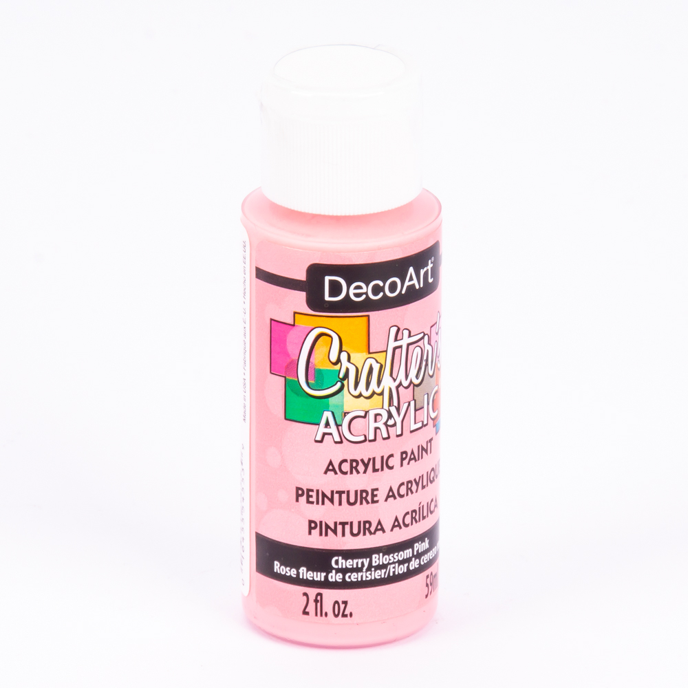 Pintura acrílica Decoart flor cerezo 2oz