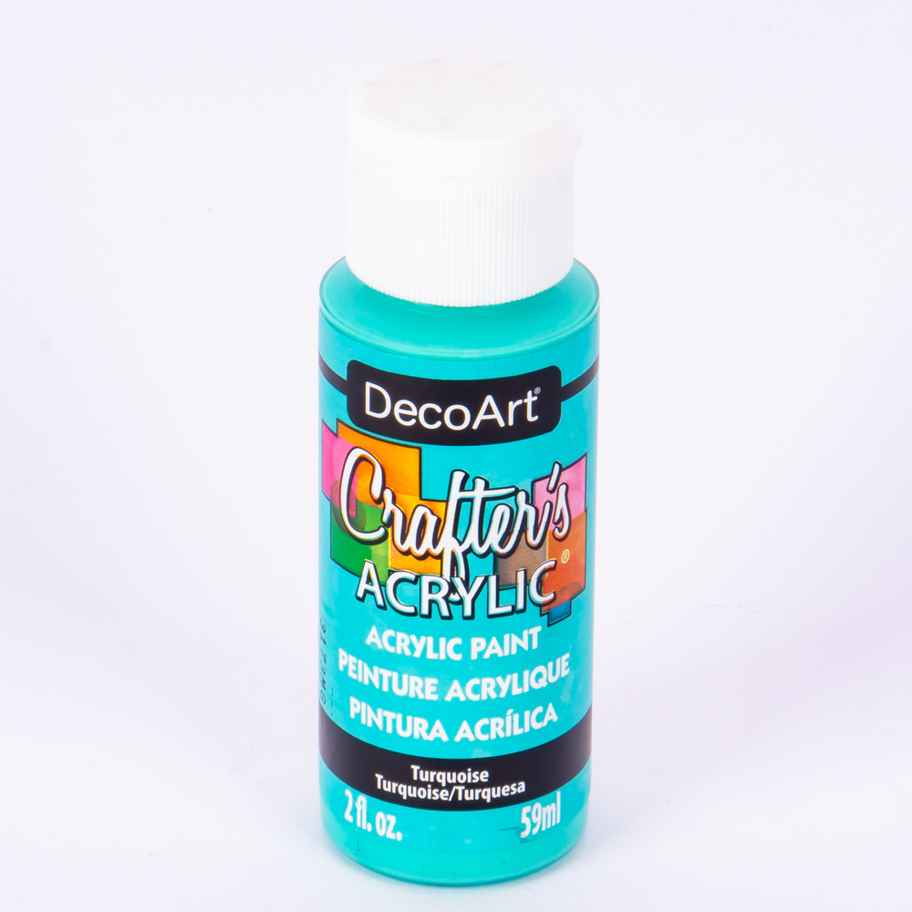 Pintura acrílica Decoart turquesa 2oz