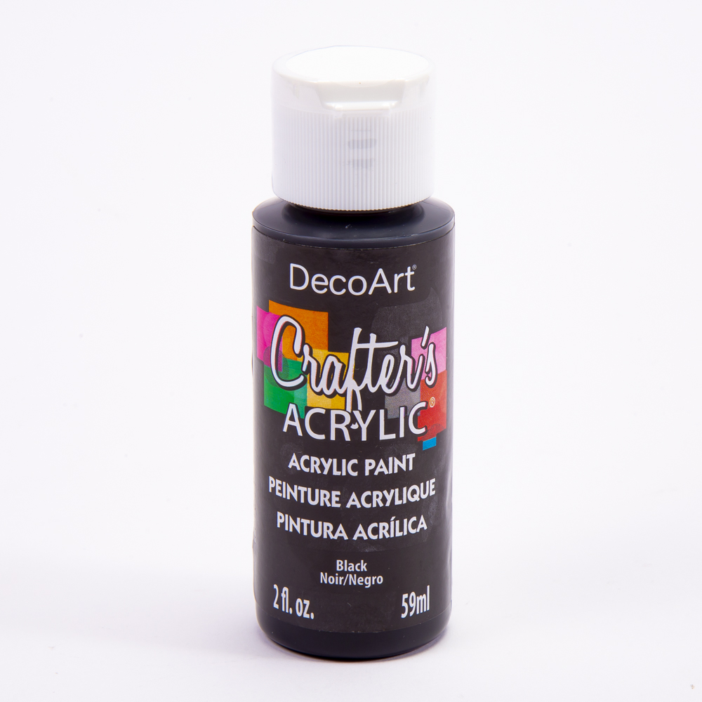 Pintura acrílico Decoart negro 59ml