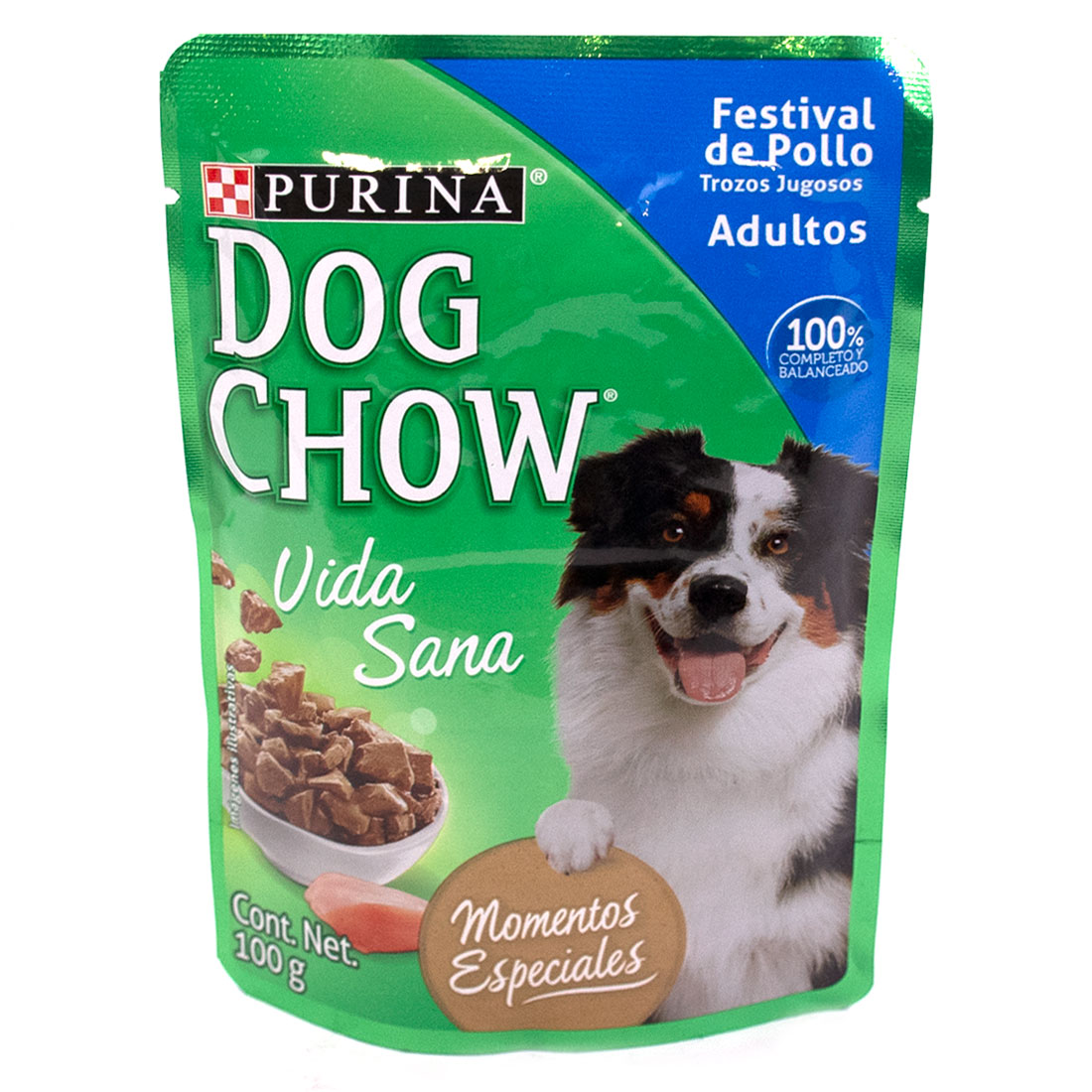 ALIMENTO HUMEDO P/ PERRO FV POLLO POUCHE 100G