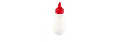 Dispensador de aderezos (10 oz) rojo 0
