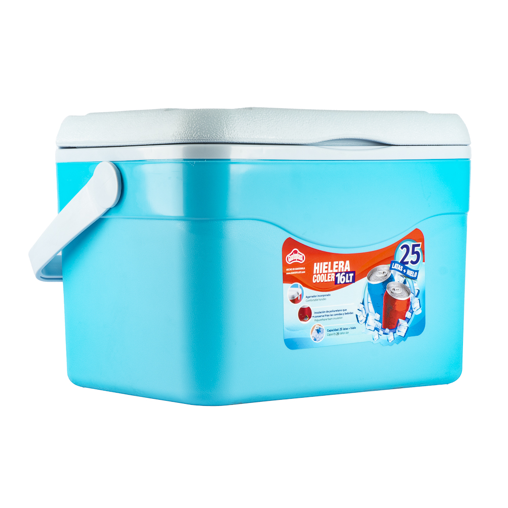 Hielera polar 16l 25 latas y hielo aqua
