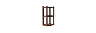Mueble modular 3 niveles chocolate
