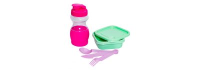 Set tazón 12oz y cubiertos