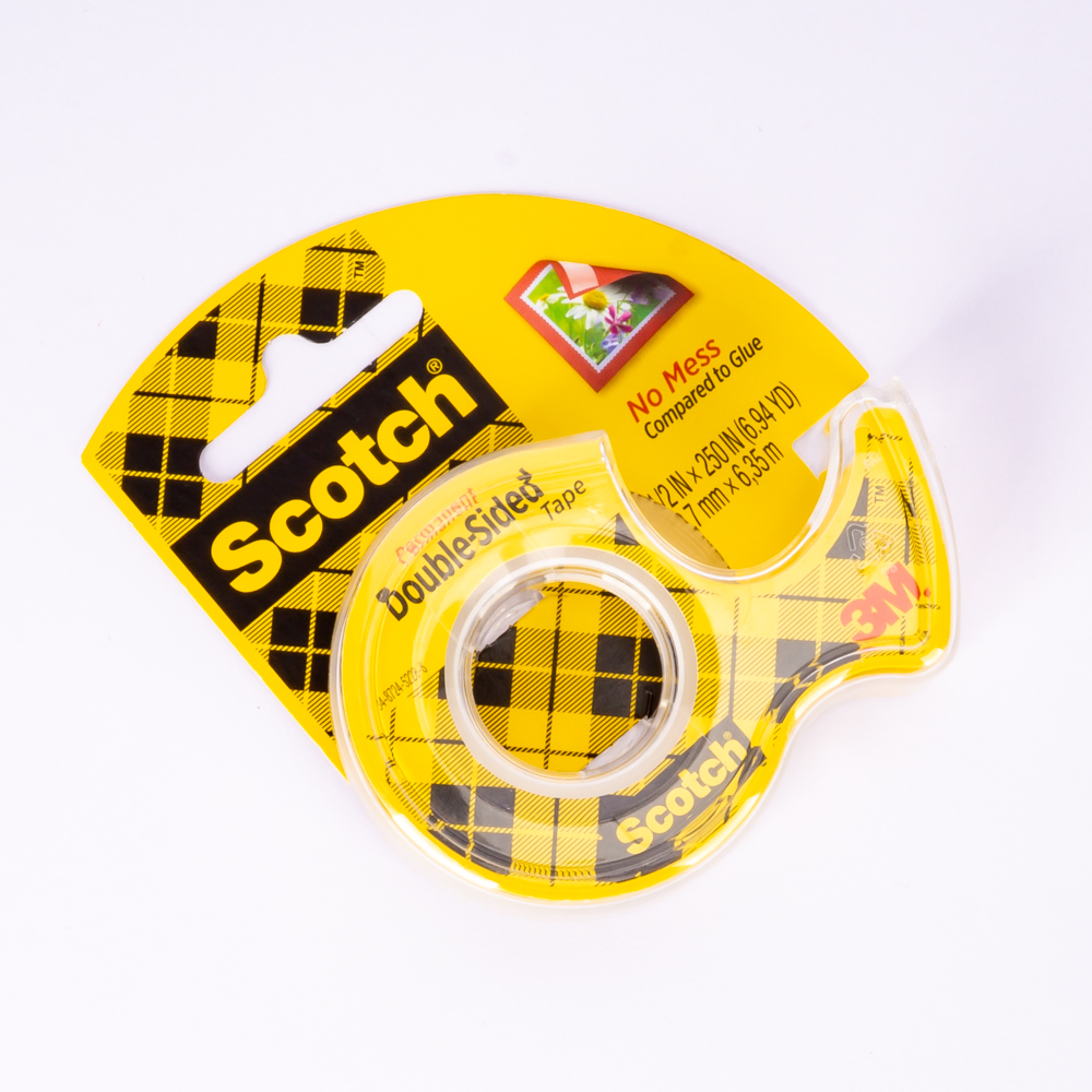 Cinta doble adhesivo Scotch dispensador 1/2x250