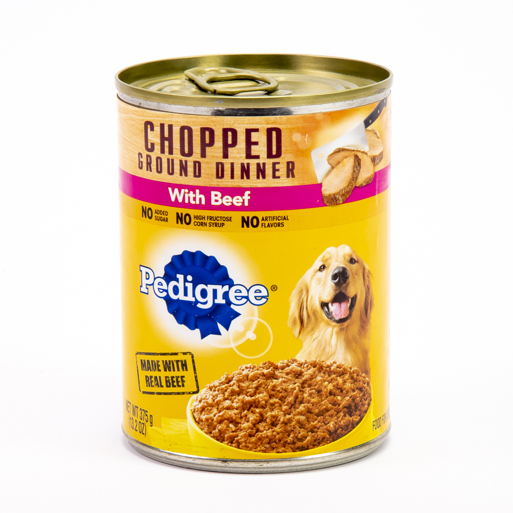 Alimento Pedigree lata chopped beef