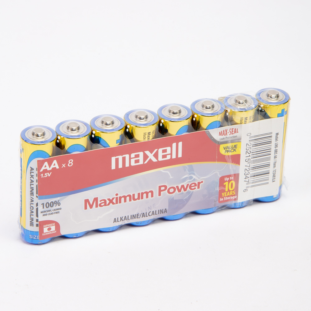 Batería Maxwell pack especial 8 pck AA 723481