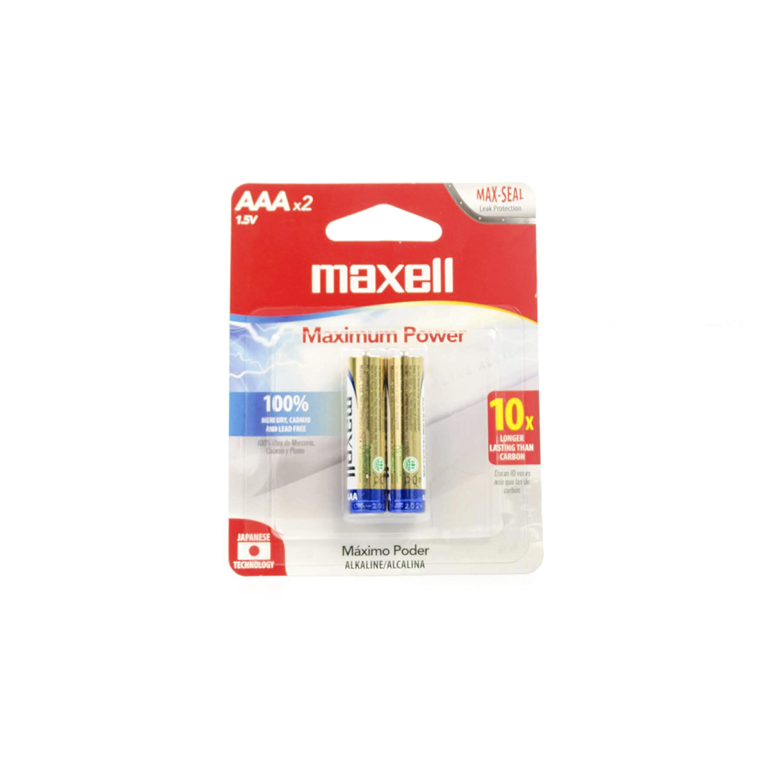 BATERIA ALKALINA MAXELL AAA 2UND 723807
