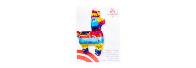 Globo metal forma piñata llama 36pulg