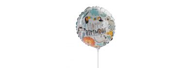 Globo metálico cumpleaños moderno