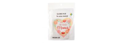 Globo diseño floral