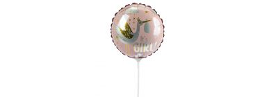 Globo satín special delivery baby girl #9 