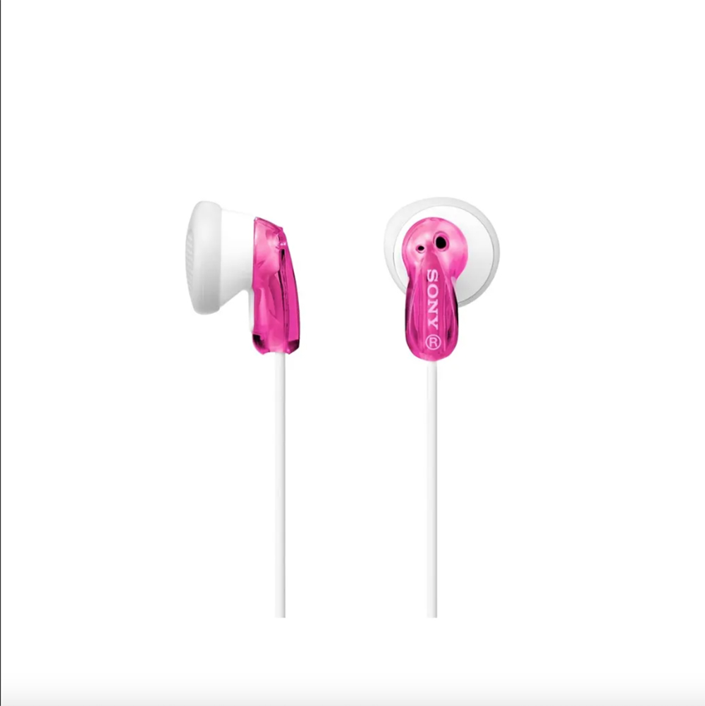 Audífono Sony pastilla Jack 3.5mm rosado