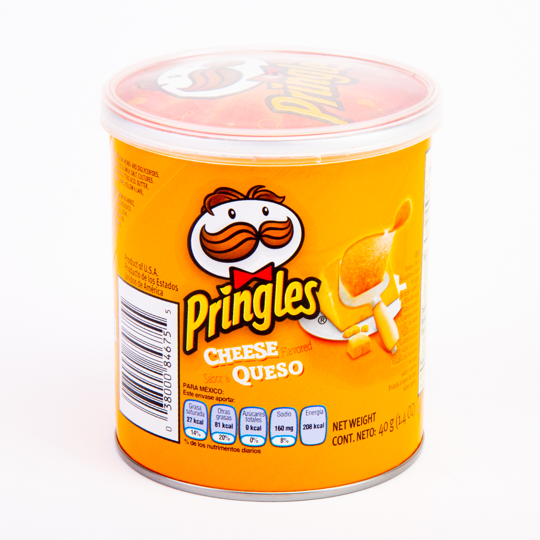 Papas Pringles queso