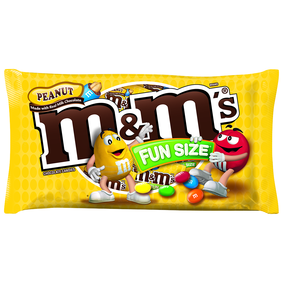 Chocolate M&Ms Fun Size Peanut 