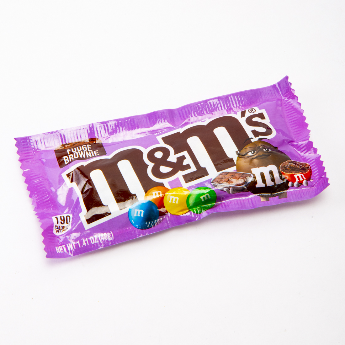 Chocolate M&M´s fudge brownie 40g
