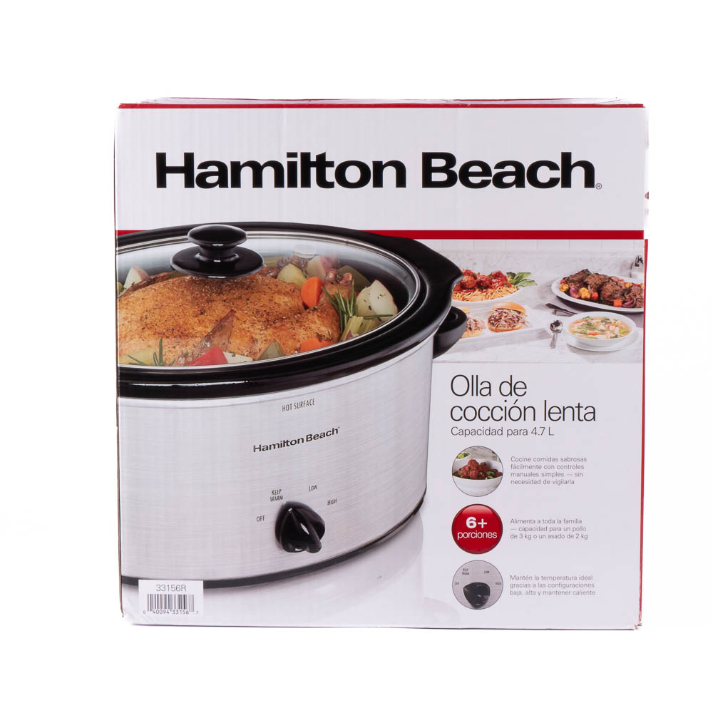 Olla cocimiento lento 5qt 4.7l 