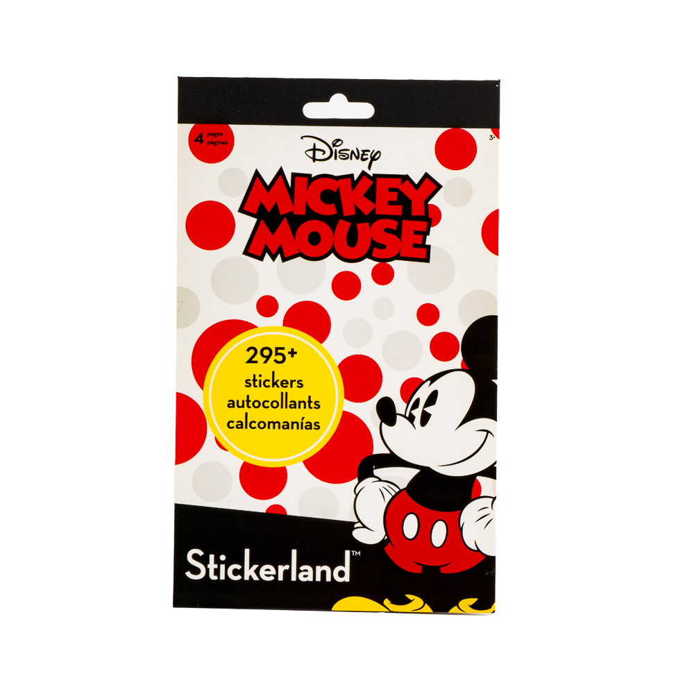 Calcomanía Mickey mouse 295 und 4pag +3a