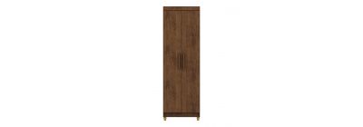 Mueble multiuso para cocina 2 puertas 5 estantes marrón