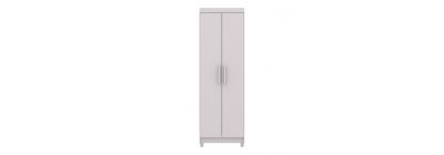 Mueble multiuso line 2 puertas 5 estantes branco