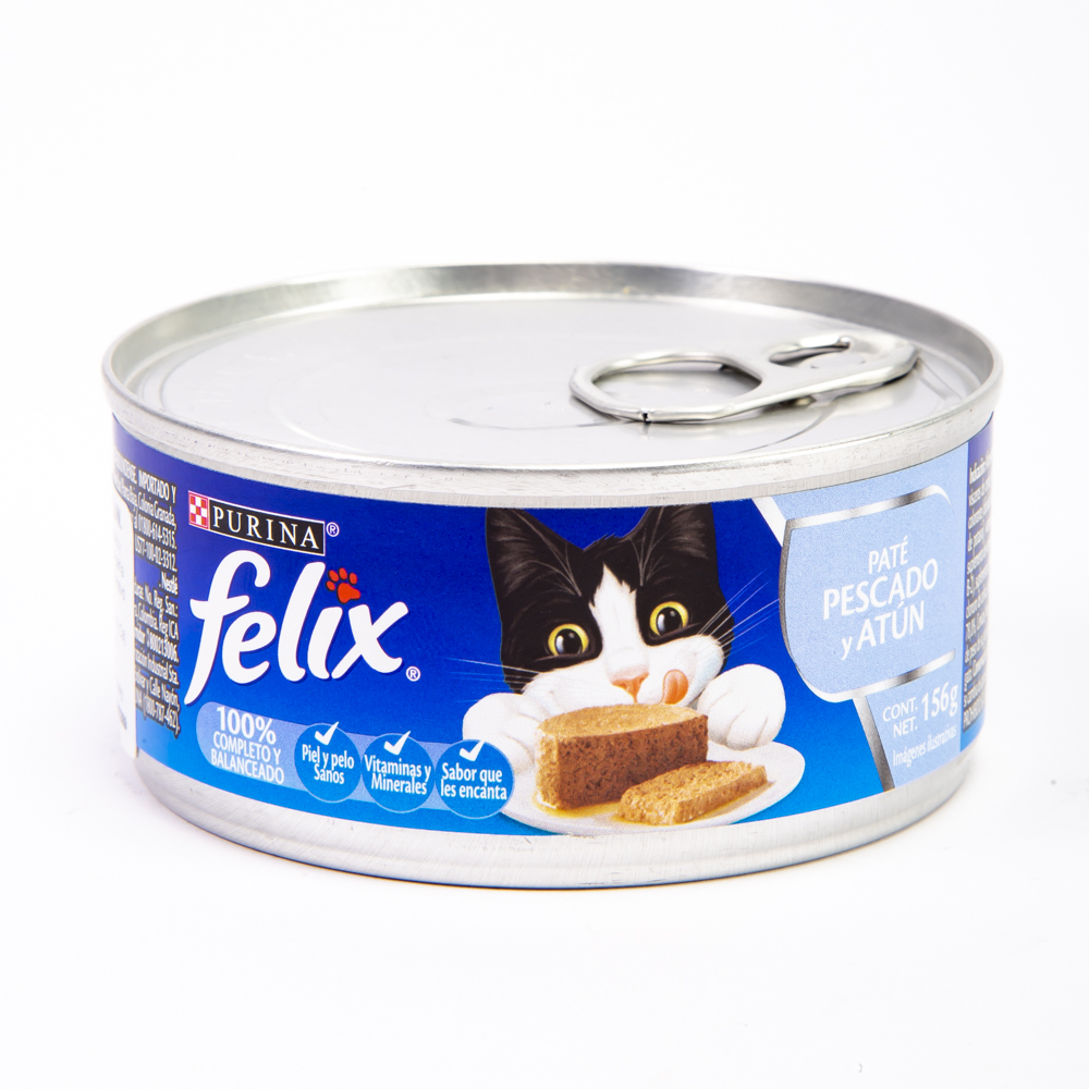 Alimento gato Félix húmedo atún salsa 156g