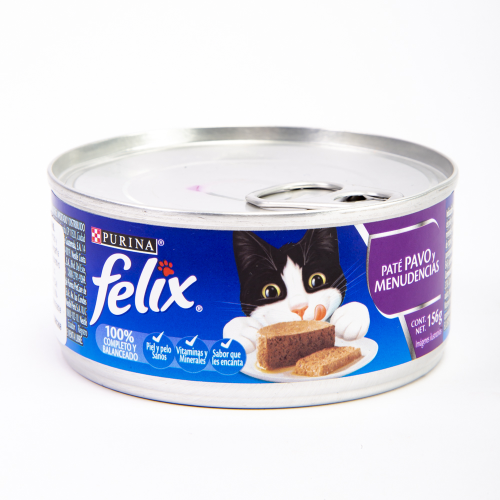 Alimento gato Félix húmedo pavo salsa 156g