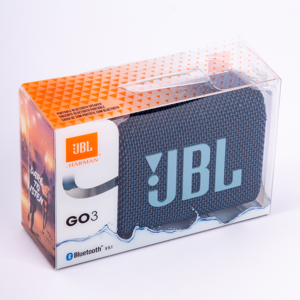 Parlante JBL bluetooth go 3 azul