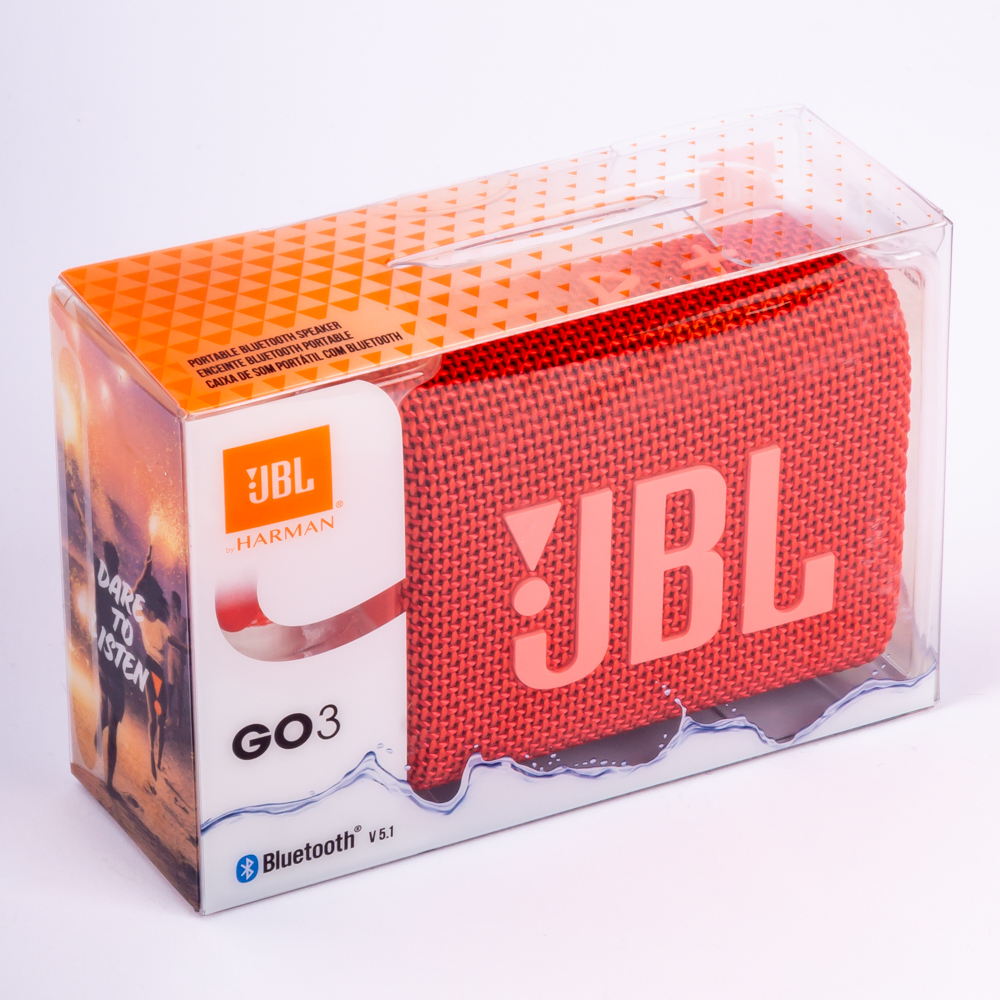 Parlante JBL bluetooth go 3 rojo