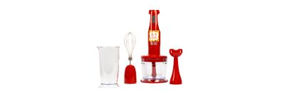 Batidora inmersion cherry collection 3en1