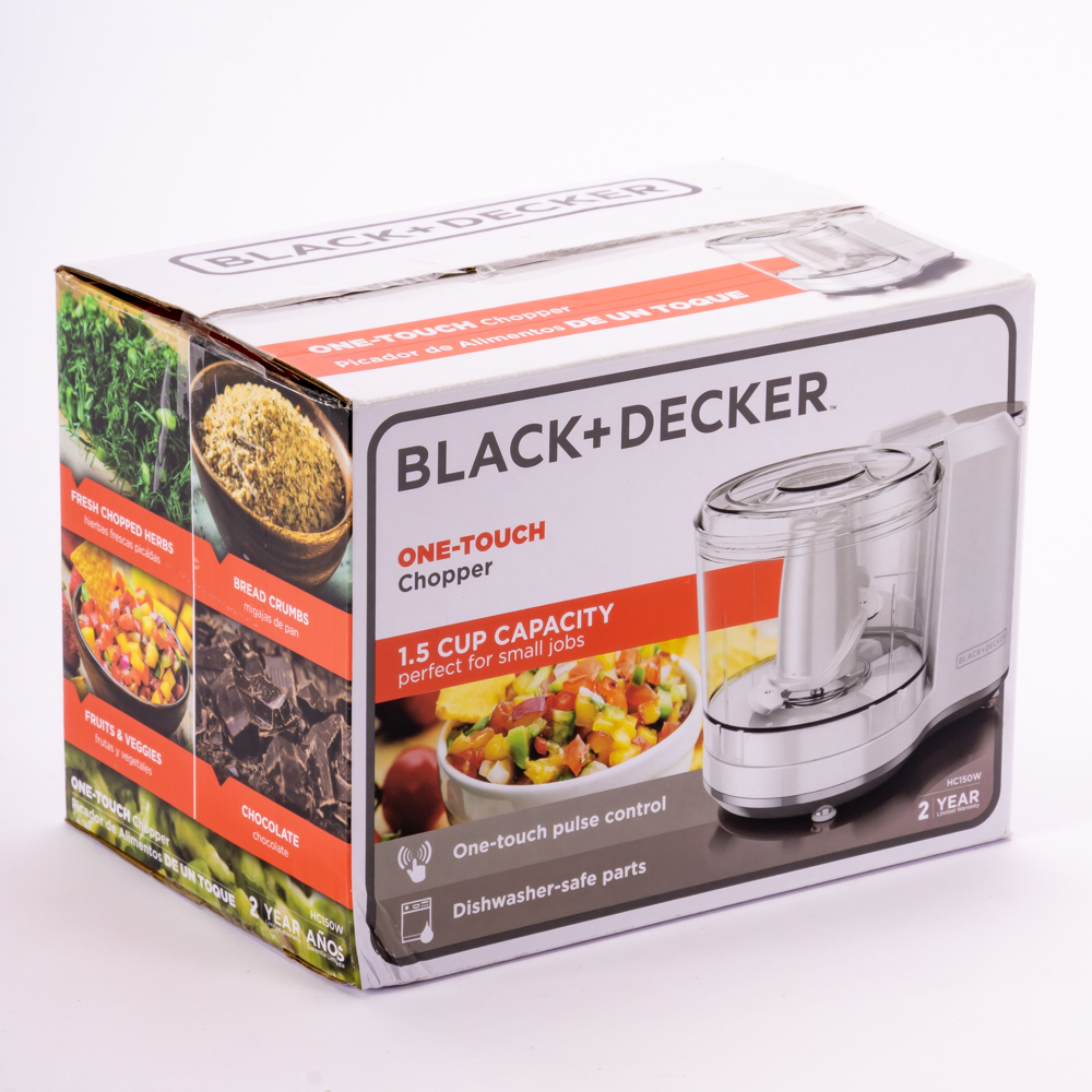 Picador alimentos One Touch cuchilla inoxidable