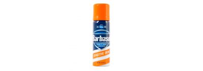 Espuma afeitar viajero barbasol piel sensible 57g