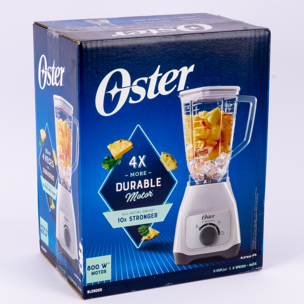 Licuadora 2 velocidades vaso plástico 550w capacidad 1.5l