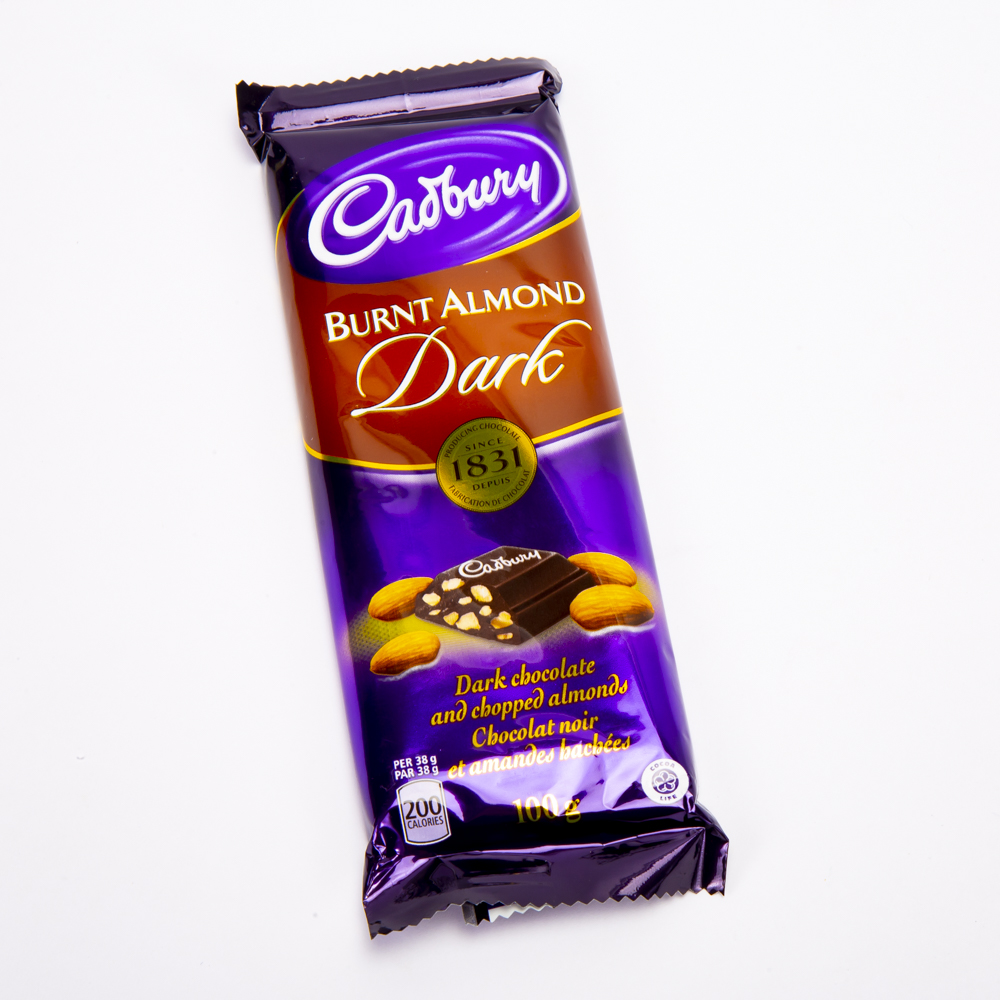 Chocolate cadbury brunt almond 100g