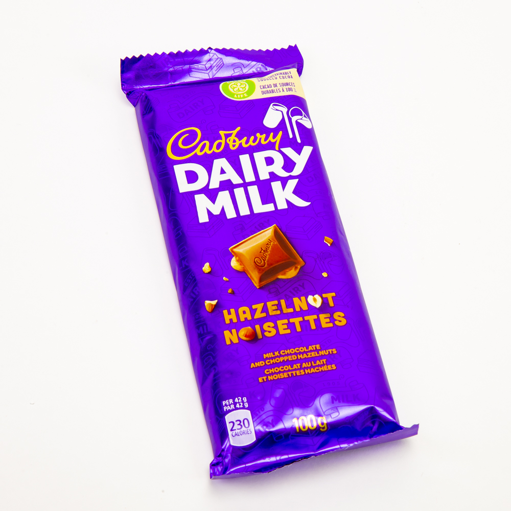 Chocolate cadbury milk halzenut 100g